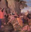 Моисей высекает воду из скалы. 1649 - 150 x 196 смХолст, маслоБарокко, классицизмФранция и ИталияСанкт-Петербург. Государственный Эрмитаж