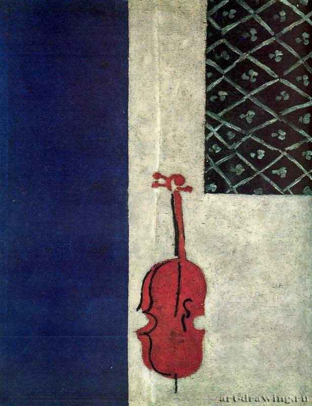 Красная скрипка. 1919 - 145 x 115 смХолст, маслоРоссия