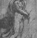 Аллегория Грамматики. 1512 - Рафаэль Санти. Флоренция. Галерея Уффици, Кабинет рисунков и гравюр.