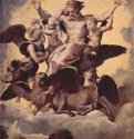 Видение пророка Иезекииля. 1518 - 40 x 30 см. Дерево, масло. Возрождение. Италия. Флоренция. Палаццо Питти.