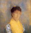 Женщина с жёлтой шалью, 1899 г. - Пастель. Музей Крёллер-Мюллер. Оттерло. Франция.