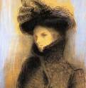 Портрет Марии Боткиной, 1900 г. - Пастель; 64 х 48 см. Орсэ. Париж. Франция.