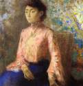 Портрет Жанны Шен, 1903 г. - Пастель; 79,5 х 69 см. Художественный музей. Базель. Франция.