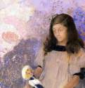 Портрет Симоны Файе, 1908 г. - Пастель; 75 х 40 см. Частное собрание. Франция.