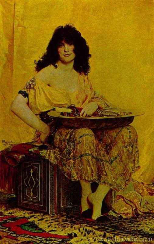 Саломея. 1870 - 160 x 101 смХолст, маслоРомантизмФранцияНью-Йорк. Музей Метрополитен