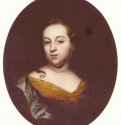 Портрет Анны Вероники, урожденной Херцог фон Херцог. 1730-1740 * - 68 x 56,8 смХолст, маслоБароккоЧехия (Богемия)Прага. Национальная галерея