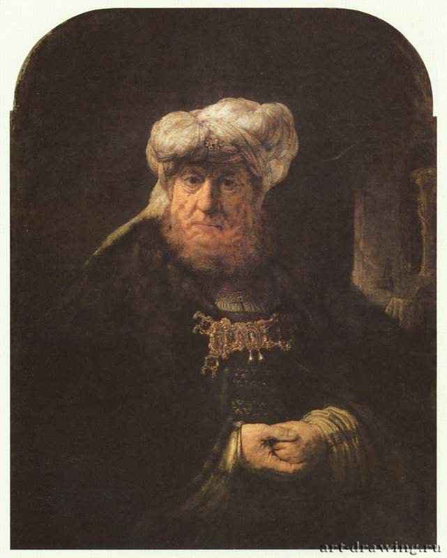 Проказа царя Озии. 1635 - 101 x 79 см. Дерево, масло. Барокко. Нидерланды (Голландия). Чатсворт (Дербишир). Собрание графства Девоншир.