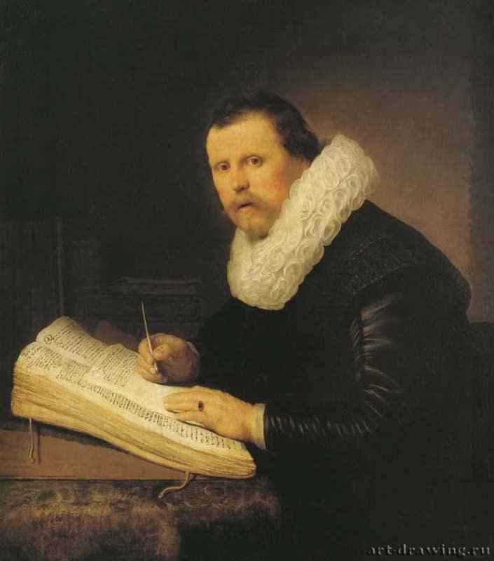 Портрет ученого. 1631 - Холст, масло. 104,5 x 92. Эрмитаж. Санкт-Петербург.