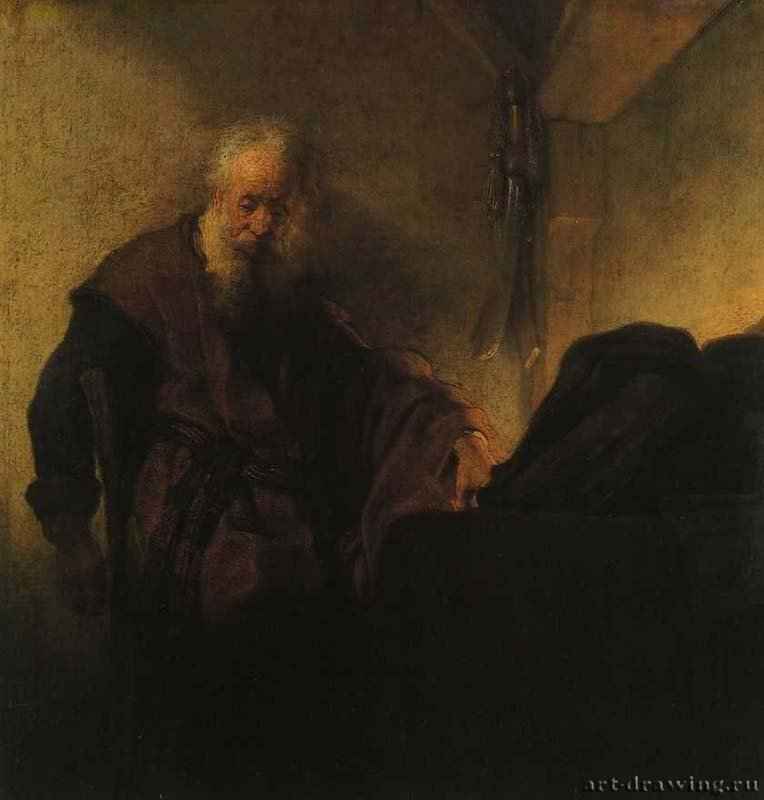 Апостол Павел. 1629 - Холст, масло. 47,2 x 38. Германский национальный музей. Нюрнберг.