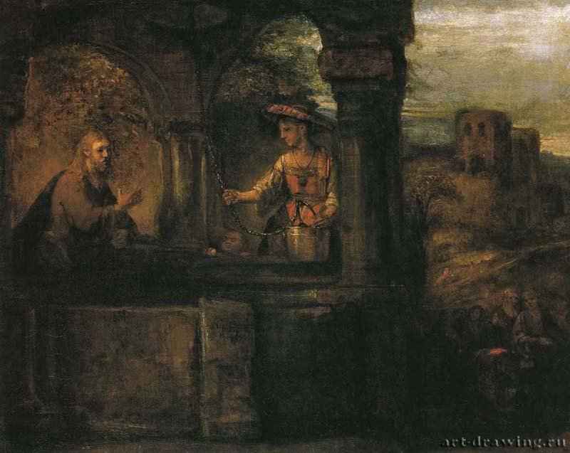 Беседа Христа с самарянкой. 1659 - Холст, масло 60 x 75 Эрмитаж Санкт-Петербург