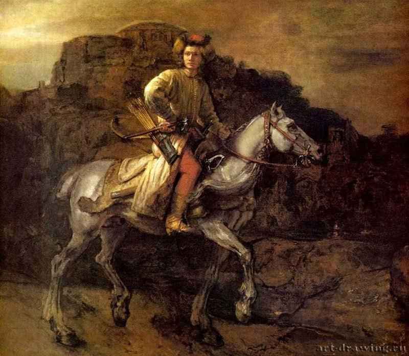Польский всадник. 1655 - Холст, масло 116,8 x 134,9 Собрание Фрик Нью-Йорк