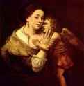 Венера и Амур. Вторая треть 17 века - Холст, масло. Барокко. Нидерланды (Голландия). Париж. Лувр.