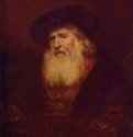 Портрет старика с бородой. 1654 - 102 x 78 см. Дерево, масло. Барокко. Нидерланды (Голландия). Дрезден. Картинная галерея.