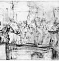 Казнь Иоанна Крестителя. 1657-1660 - Перо 202 x 272 мм Музей Бойманс ван Бейнинген Роттердам