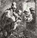 Бродячие музыканты. 1635 - Офорт 137 x 115 мм Собрание Я. де Брёйна