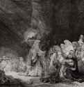 Принесение во храм. 1639 - Офорт 216 x 290 мм Собрание Я. де Брёйна