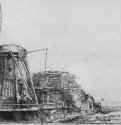Мельница. 1641 - Офорт. Одно состояние 14,7 x 21,1 ГМИИ им. А.С. Пушкина Москва