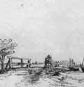 Мостик Сикса 1645 - Офорт. Третье состояние из трех 13,3 x 22,5 ГМИИ им. А.С. Пушкина Москва