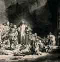 Лист в сто гульденов. 1647-1649 - Гравюра 27,8 x 38,8 Риксмузеум Амстердам