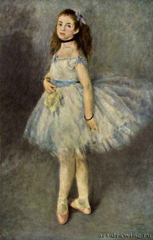 Балерина. 1874 - 142 x 93 смХолст, маслоИмпрессионизмФранцияВашингтон. Национальная картинная галерея