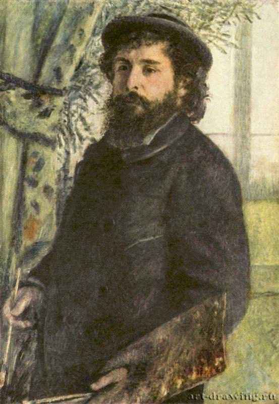 Портрет художника Клода Моне. 1875 - 85 x 60,5 смХолст, маслоИмпрессионизмФранцияПариж. Музей Орсэ