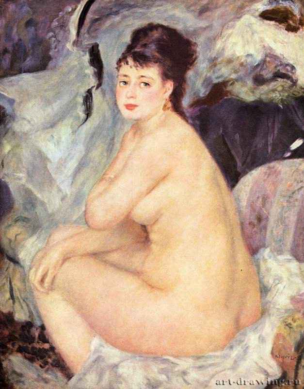 Обнаженная (Анна) 1876 - 92 x 73 смХолст, маслоИмпрессионизмФранцияМосква. ГМИИ им. А.С. Пушкина