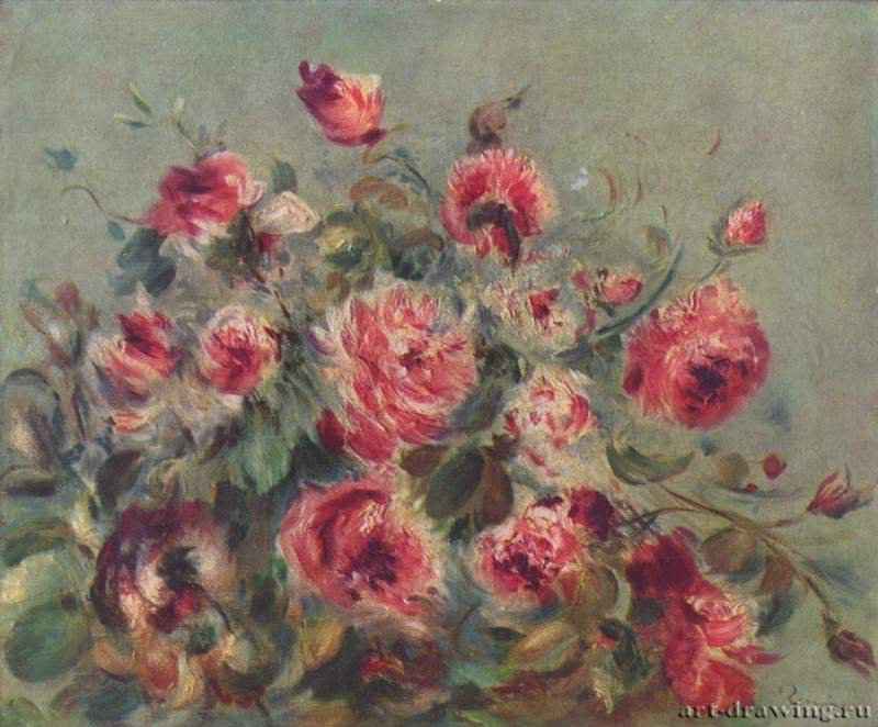Натюрморт. Розы из Варжмона. 1882 - Холст, маслоИмпрессионизмФранцияПариж. Частное собрание