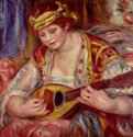 Женщина с мандолиной. 1919 - 56 x 56 смХолст, маслоИмпрессионизмФранцияНью-Йорк. Собрание Хиллман