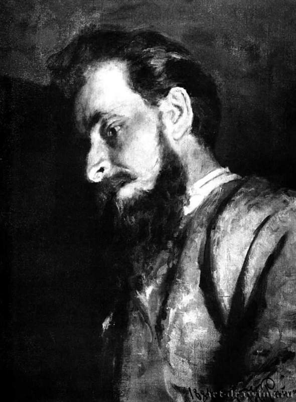 Портрет Владимира Менка. 1884 - РеализмРоссия