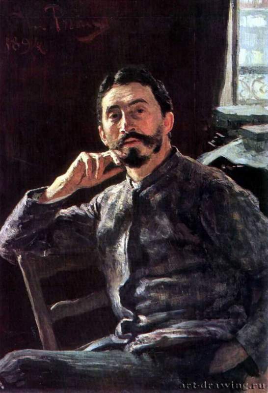 Автопортрет. 1894 - Холст, маслоРеализмРоссия