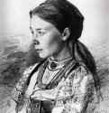 Портрет Марии Арцибашевой. 1880 - Бумага, графитный карандашРеализмРоссия