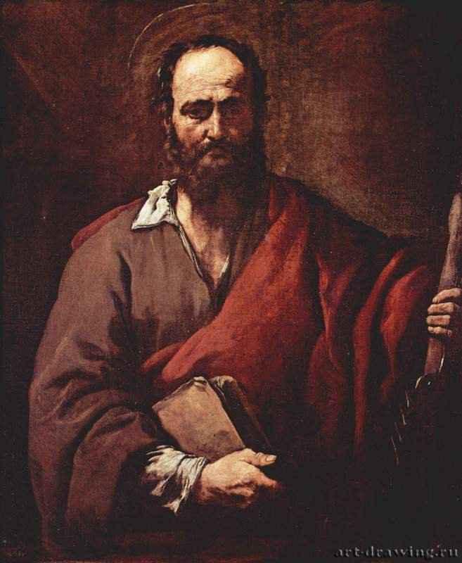 Апостол Симон. 1630 * - 107 x 91 смХолст, маслоБароккоИспанияМадрид. Прадо