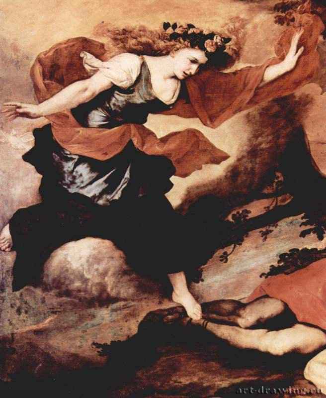 Венера и Адонис. Фрагмент. Венера. 1637 - Холст, маслоБароккоИспанияРим. Национальная галерея Палаццо Корсини