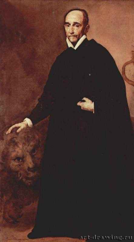 Портрет иезуита-миссионера. 1638 - 195 x 110 смХолст, маслоБароккоИспанияМилан. Музей Польди-Пеццоли