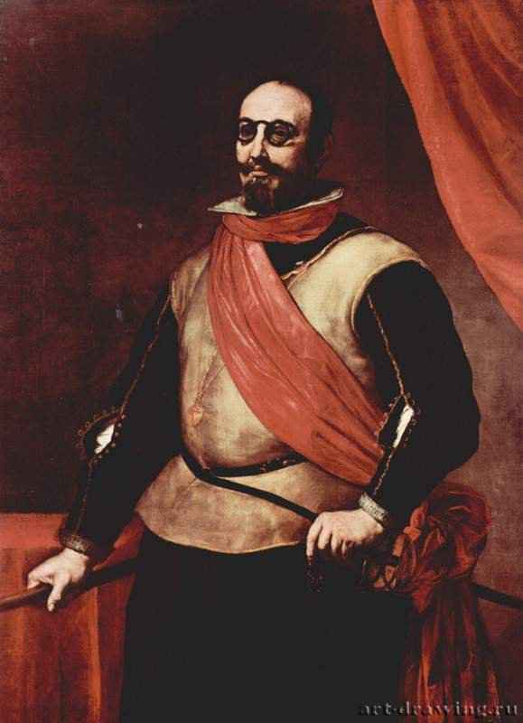 Портрет рыцаря ордена Сантьяго. 1638-1640 - 144 x 105 смХолст, маслоБароккоИспанияЛондон. Собрание Колнаги