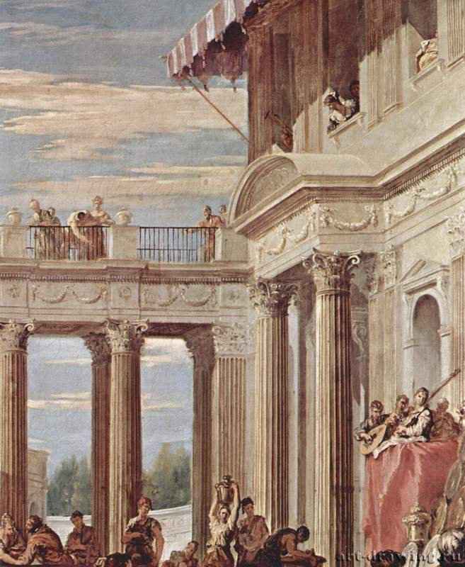Свадьба в Кане Галилейской. Фрагмент. 1712-1716 - Холст, маслоБарокко, рококоИталияКанзас-Сити (штат Миссури). Музей искусств Нельсона-АткинсаПредположительно для 3-го графа Берлингтонского
