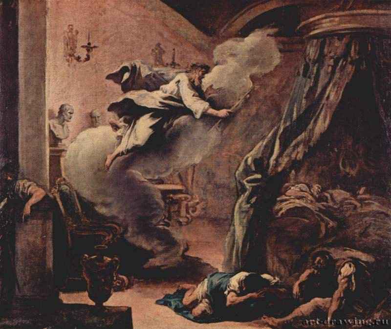 Сон Эскулапа. 1718 * - 80 x 98 смХолст, маслоБарокко, рококоИталияВенеция. Галерея Академии