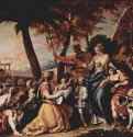 Спасение младенца Моисея. 1711 - 257 x 322 смХолст, маслоБарокко, рококоИталияРим. Палаццо Таверна