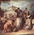 Жертвоприношение богу Селену. 1723 - 56 x 73,5 смХолст, маслоБарокко, рококоИталияДрезден. Картинная галереяЗаказчик - Филипп, герцог Орлеанский, парная к 'Жертвоприношению богине Весте'