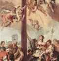 Обретение Животворящего креста св. Еленой, эскиз. 1732-1734 - 84 x 35 смХолст, маслоБарокко, рококоИталияВашингтон. Национальная картинная галереяПервоначально для Сан Рокко в Венеции