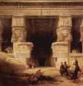 Храм в Дендере. 1841 - 119 x 212 смХолст, маслоРомантизмВеликобританияБристоль. Городской музей