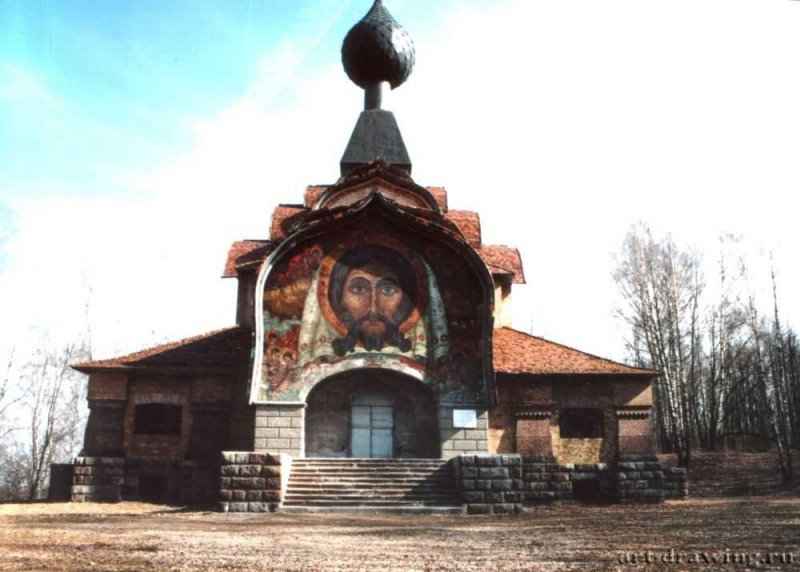 Храм Святого Духа в Талашкине 2007 г. - Фотография Н.И. Кулаковой. Москва, Россия.