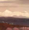 Монголия. Сунит 1936 г. - Картон, темпера; 30,5 х 45,5 см. Музей Николая Рериха. Нью-Йорк, США.
