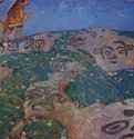 Заклятие земное 1907 г. - Картон, темпера; 49 х 63 см. Государственный Русский музей. Санкт-Петербург, Россия.