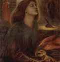 Beata Beatrix (Блаженная Беатриса) 1863 - 86,3 x 66 смХолст, маслоПрерафаэлитыВеликобританияЛондон. Галерея Тейт