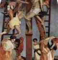 Снятие с креста. 1521 - 375 x 196 смДерево, маслоМаньеризмИталияВольтерра. Пинакотека
