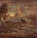 Закат близ Арбонна. 1845-1848 * - 64 x 99 смХолст, маслоРеализм, барбизонская школаФранцияНью-Йорк. Музей Метрополитен