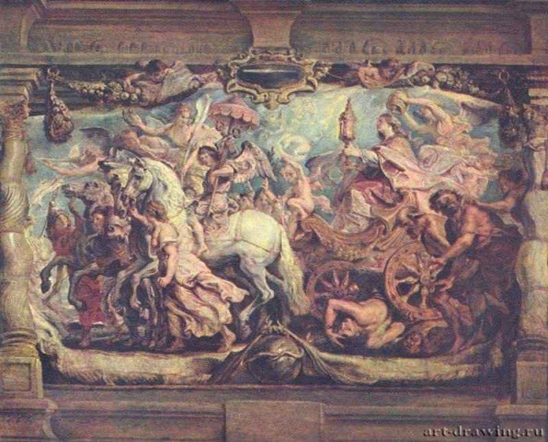 Триумф Церкви над идолослужением. 1626 * - 86 x 91 смДерево, маслоБароккоНидерланды (Фландрия)Мадрид. Прадо