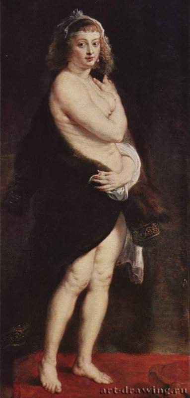 Меховая накидка (Портрет Елены Фоурмен) 1638 * - 176 x 83 смДерево, маслоБароккоНидерланды (Фландрия)Вена. Художественно-исторический музей
