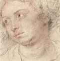 Голова женщины. 1630-1632 - 249 х 165 мм. Сангина, черный мел, подсветка белым. Вена. Собрание графики Альбертина. Фландрия.